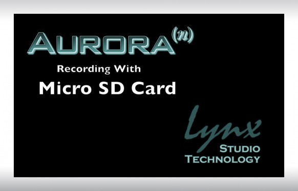 Lynx Aurora(n) SD Card Tutorial Part 1-5